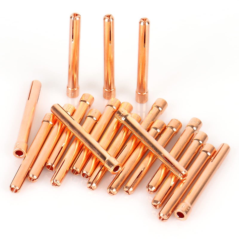 Alffun 68pcs TIG Torch Consumables Accessories KIT for TIG Welding Torch PTA DB SR WP 17 18 26 Back Cap/Collet Body/Alumina Nozzle - Image 3